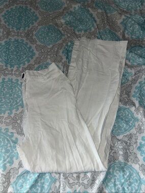 Love tree linen pants